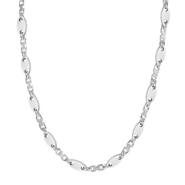 Disc Chain 925 Silver 10mm - KE-925-179