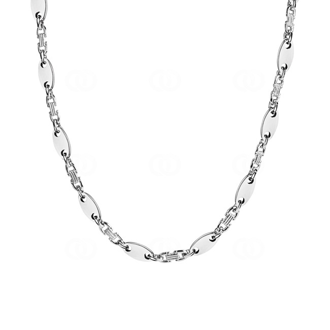 Disc Chain 925 Silver 8mm - KE-925-178