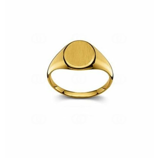 Signet Ring 750/18 K Yellow Gold 12 x 10mm - 1122.02289