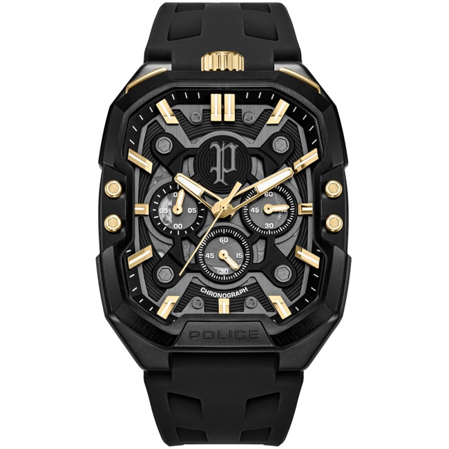 Police Bullhead Chronograph Black - PEWGO0092204