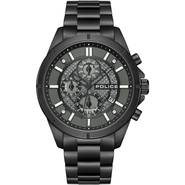 Police Burbank Chronograph Schwarz - PEWGI0054004