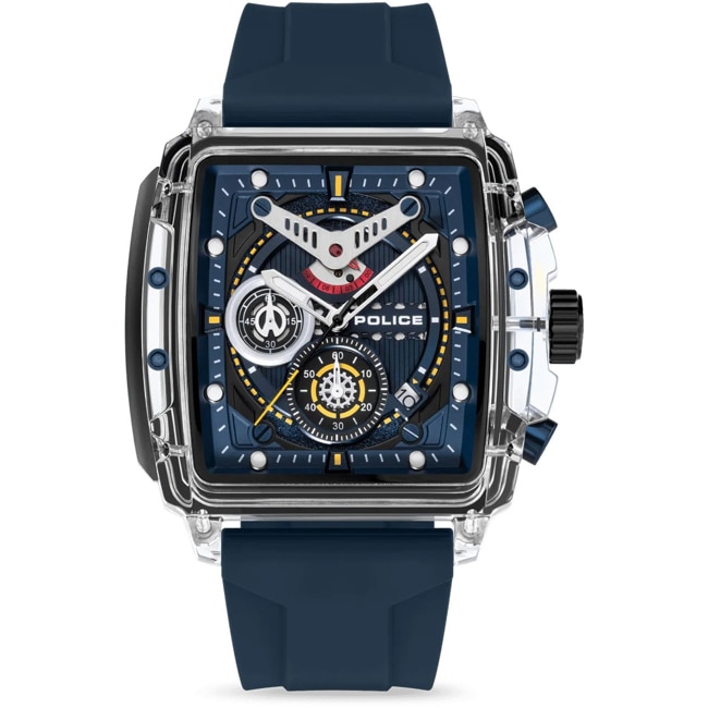 Police Clout Chronograph Blue - PEWGO0052403