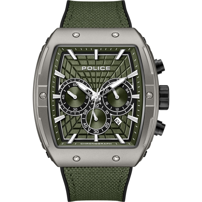 Police Coswig Chronograph Grün / Graun - PEWGQ0093401