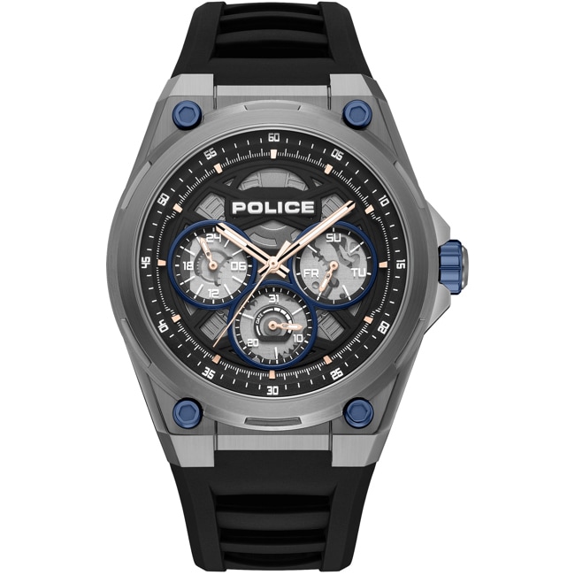 Police Dominion Day Date Schwarz / Grau - PEWGQ0093803