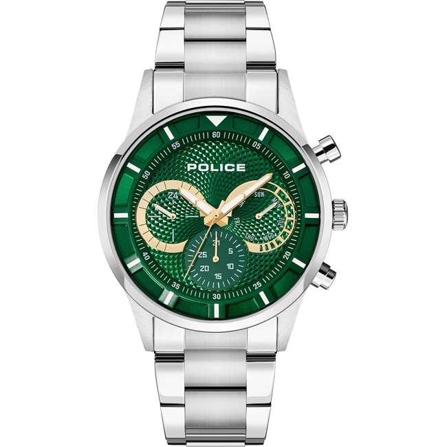Police Driver Day-Date Vert - PEWJK2014301