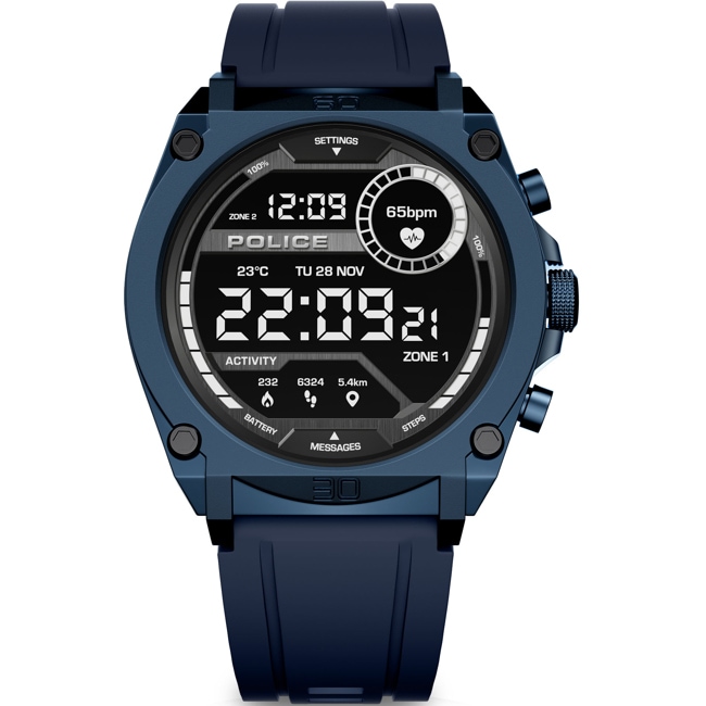Police Freedom Of Time MyAvatar Smartwatch Bleu - PEIUN0000103