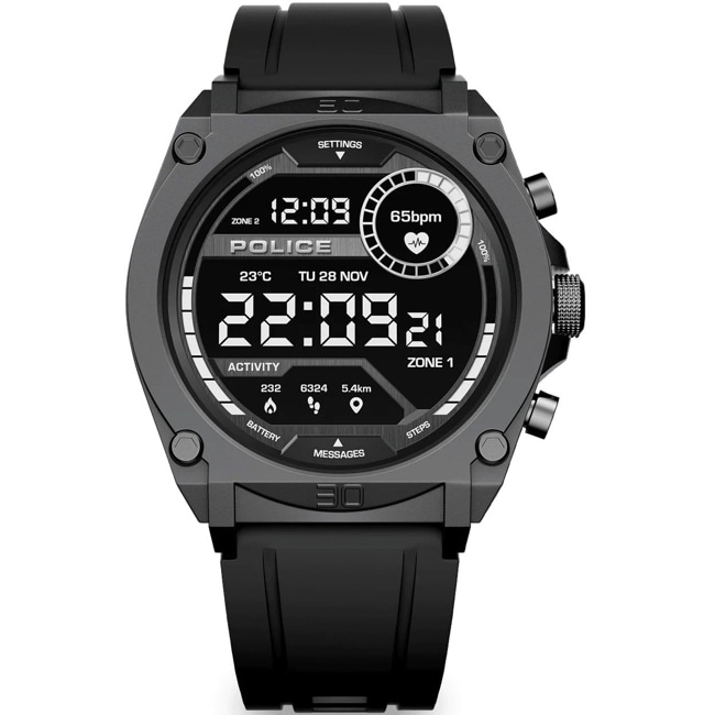 Police Freedom Of Time MyAvatar Smartwatch Black - PEIUN0000102