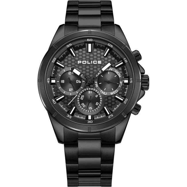 Police Malawi Day Date Black - PEWGK2204107