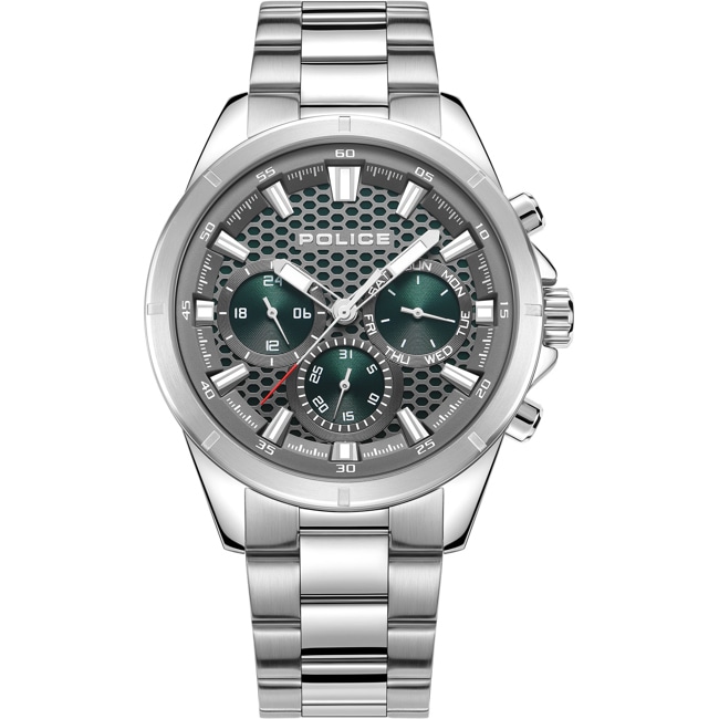 Police Malawi Day Date Silvery / Grey - PEWGK2204106