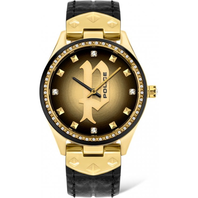 Police Pongua Gold - PL16029MSGB/02