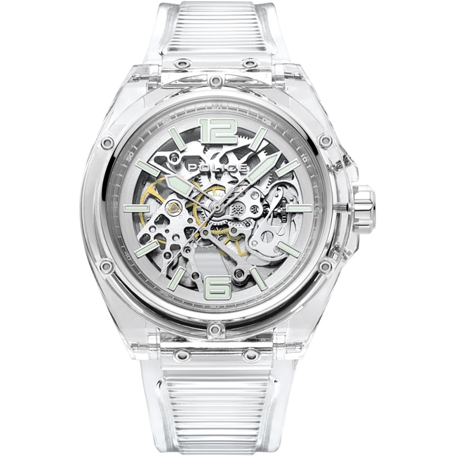 Police Translucent Skeleton Automatic - PL15924JPCL/48P
