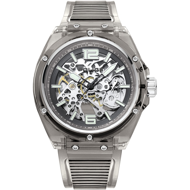 Police Translucent Skeleton Automatic - PL15924JPB/48P