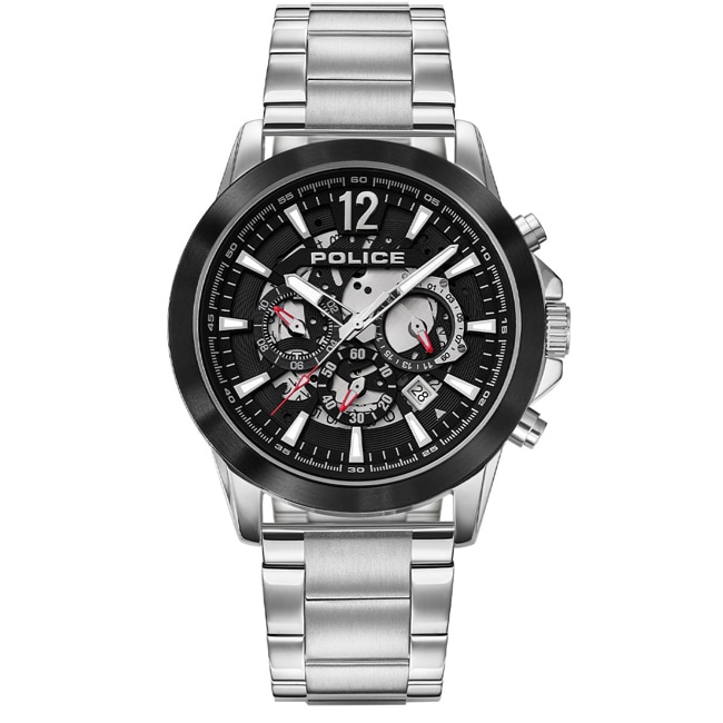 Police Vertigo Chronograph Silvery / Black - PEWJK2194940