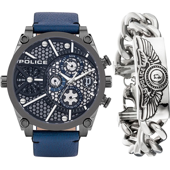 Police Vigor Set Edelstahlarmband - PL-VIGOR-SET3