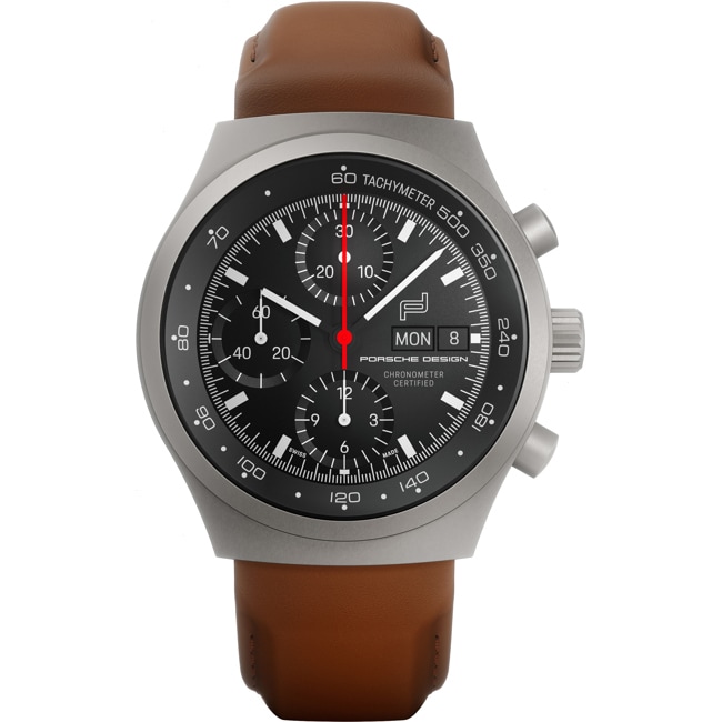 Porsche Design Chronograph 1 All Titanium - Numbered Edition Classic Cognac - WAP07105826LBC