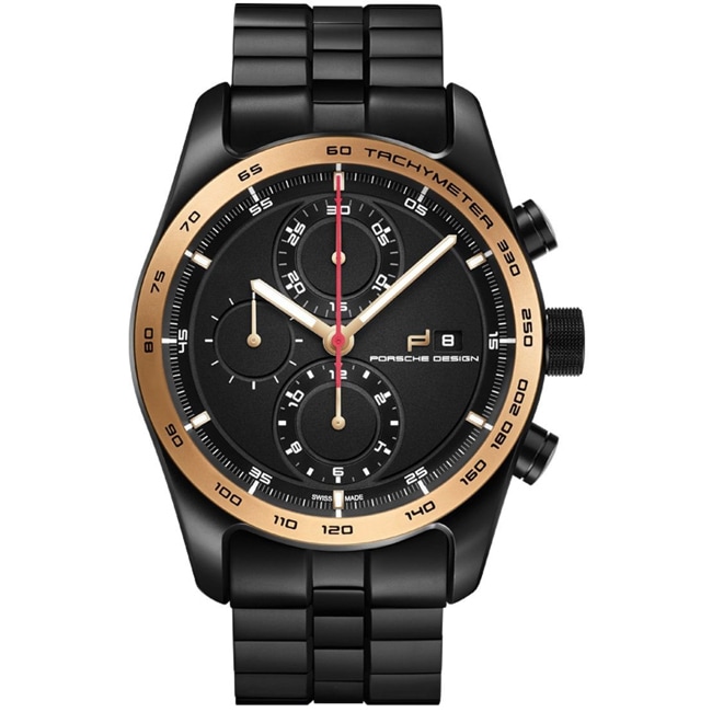 Porsche Design Chronotimer Series 1 Black & Gold Porsche Design Chronotimer Series 1 Black & Gold - 6010.1.03.004.01.2