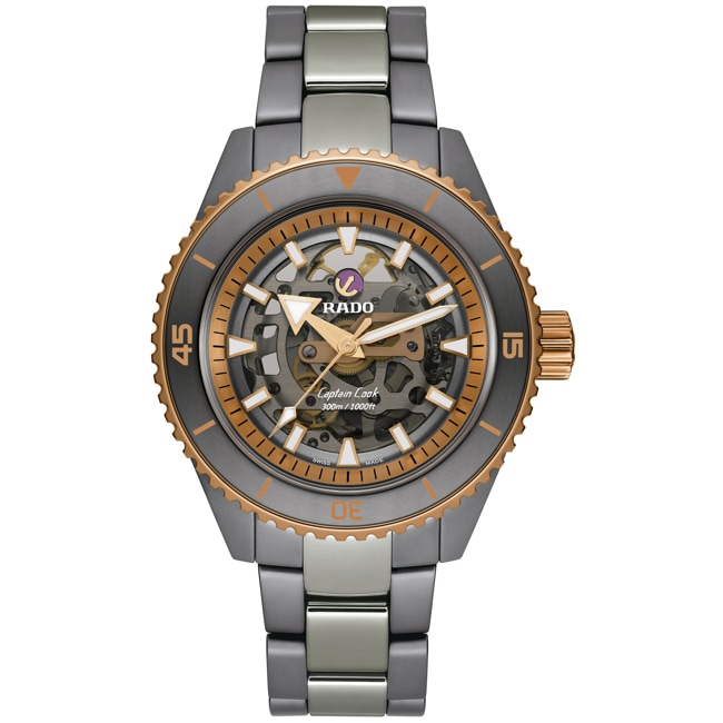 Rado Captain Cook XL High-Tech Ceramic Skeleton - R32148162