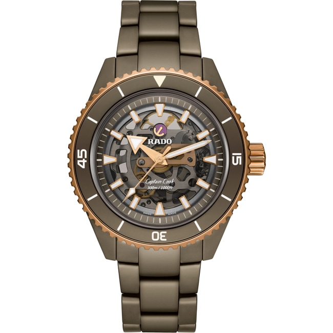 Rado Captain Cook XL High-Tech Ceramic Skeleton - R32150162