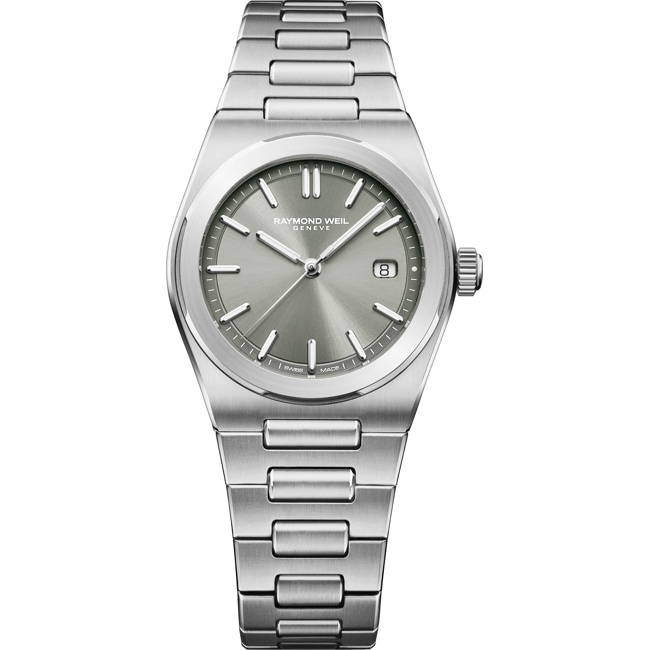Raymond Weil A.R.T. Date Sage Grey 30mm - 1250-ST-52001
