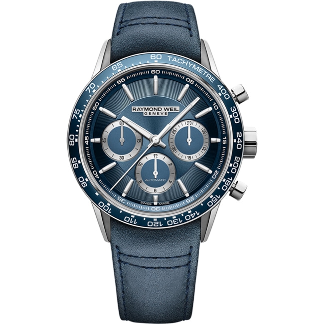 Raymond Weil Freelancer Automatique Chronographe Blau Ø 43mm - 7741-SC3-50021