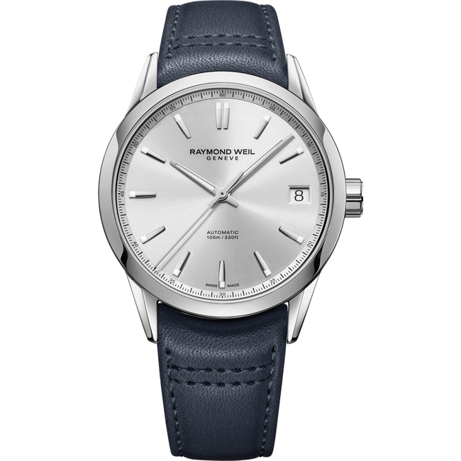 Raymond Weil Freelancer Automatique Argenté / Bleu Ø 40mm - 2741-STC-30001