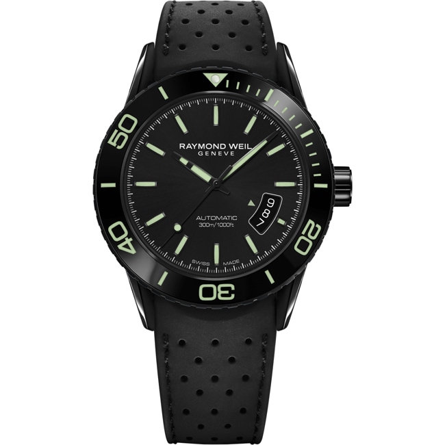 Raymond Weil Freelancer Diver Automatik Schwarz Ø 42mm - 2760-SB1-20001