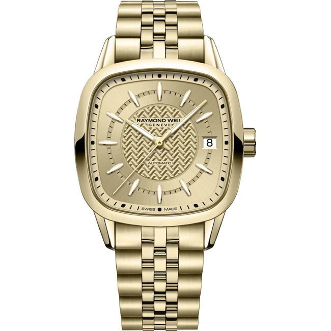 Raymond Weil Freelancer Square Automatique Doré Ø 34mm - 2490-P-10051