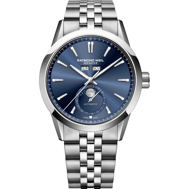 Raymond Weil Freelancer Complete Calendar Automatic Blue Ø 38mm - 2766-ST-50001