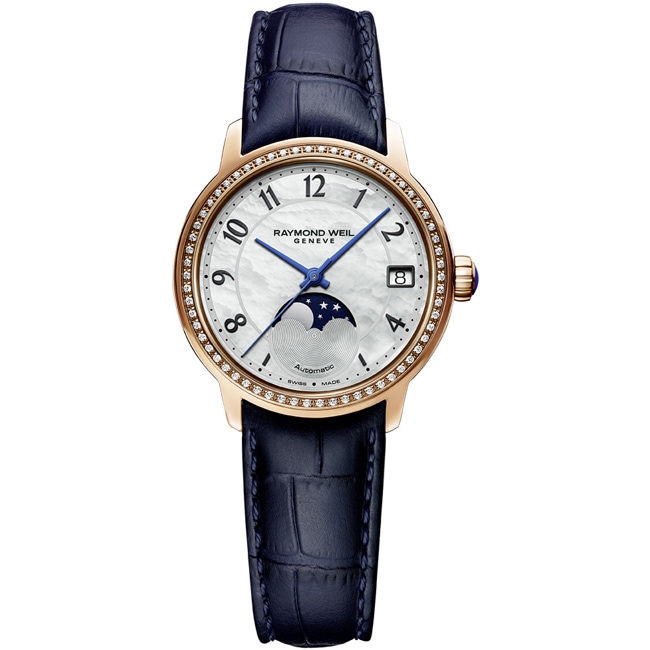 Raymond Weil Maestro Lady Moon Phase Automatic Ø 33mm - 2139-P5S-05909