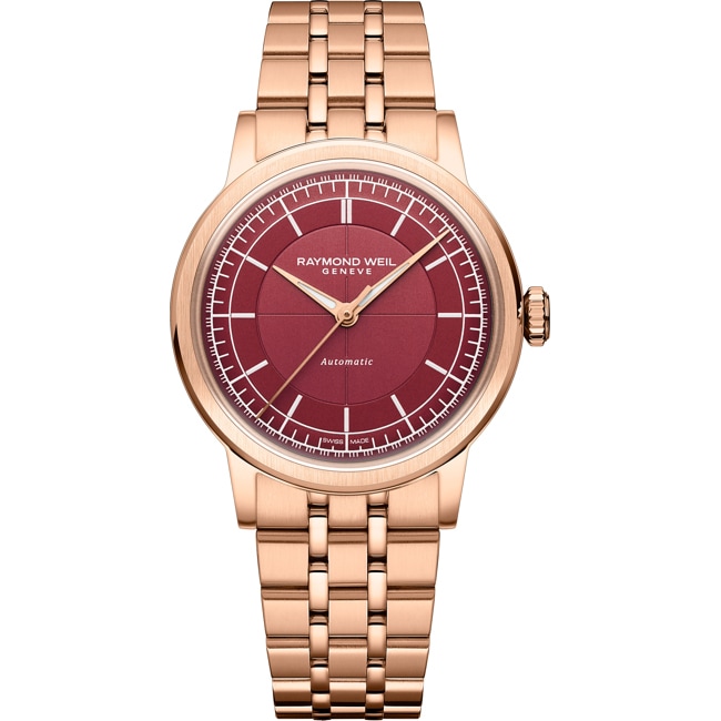 Raymond Weil Millesime Automatic Rose / Burgundy Ø 35mm - 2125-P5-45001