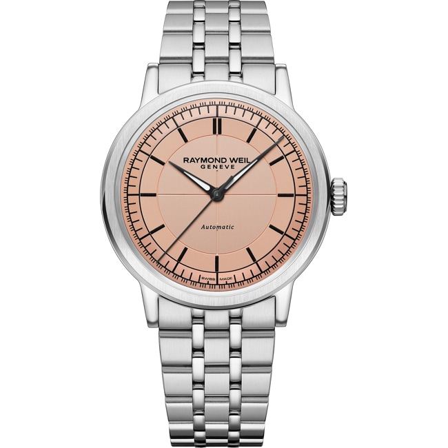 Raymond Weil Millesime Automatic Silver / Rose Ø 39mm - 2925-ST-80001