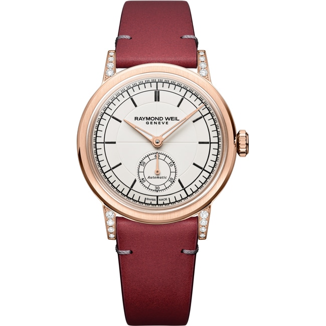 Raymond Weil Millesime Small Second Diamonds Cream Ø 35mm - 2130-C5S-64001