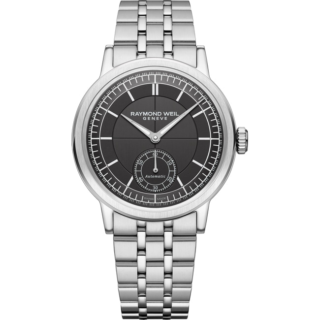 Raymond Weil Millesime Petite Seconde Argenté / Anthracite Ø 39mm - 2930-ST-60001