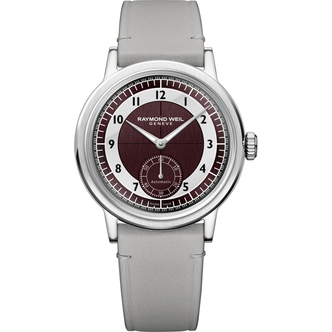 Raymond Weil Millesime Petite Seconde Tuxedo Weinrot Ø 39mm - 2930-STC-05450