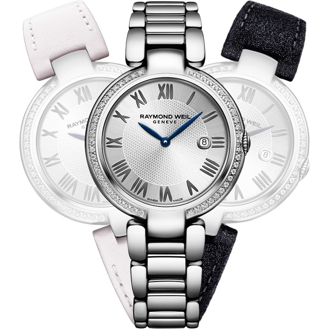 Raymond Weil Shine Etoile Diamond Rund Ø 32mm - 1600-STS-RE659