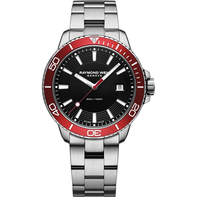 Raymond Weil Tango 300 Diver Rot Ø 42mm - 8260-ST4-20001