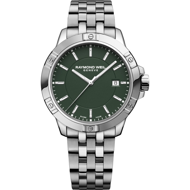 Raymond Weil Tango Classic Silver / Green Ø 41mm - 8160-ST-52041