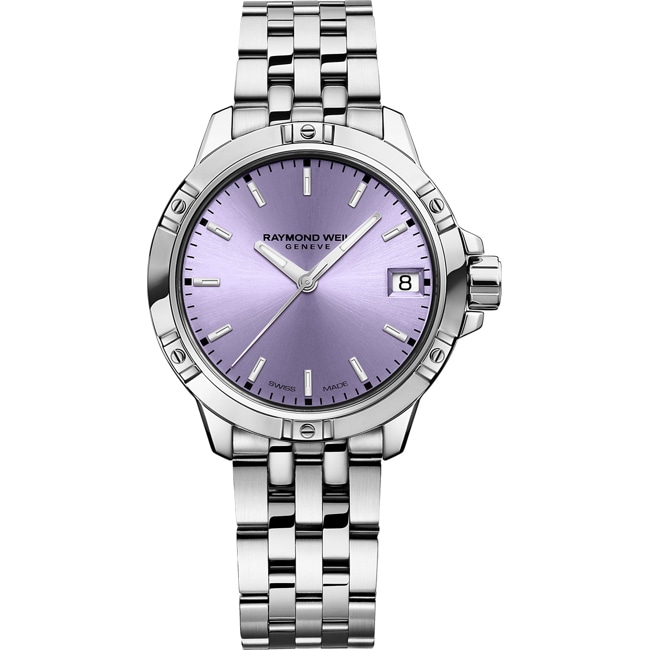 Raymond Weil Tango Classic Silbrig / Lila Ø 30mm - 5960-ST-46001