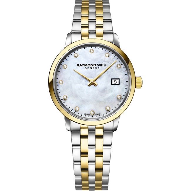 Raymond Weil Toccata Diamond Bicolor / Perlmutt Ø 29mm - 5985-STP-97081