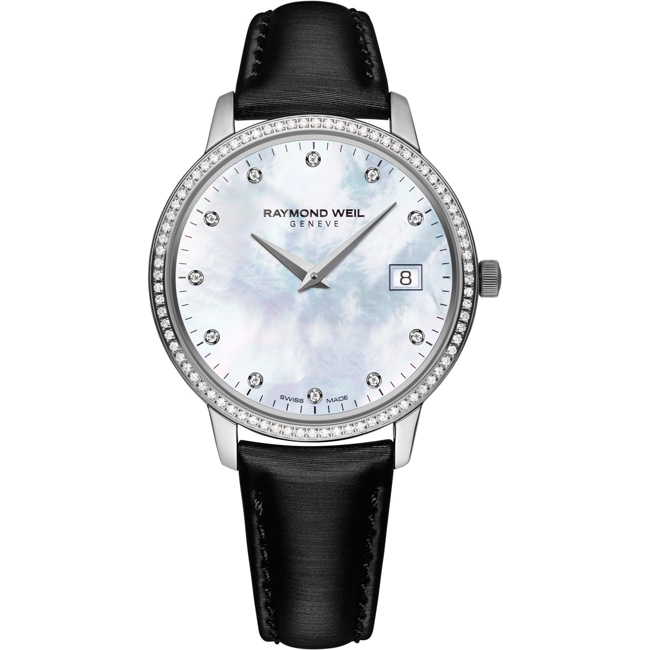 Raymond Weil Toccata Diamond Silver / MoP Ø 34mm - 5388-SLS-97081