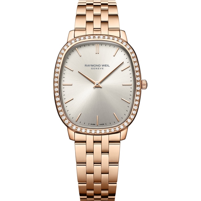Raymond Weil Toccata Heritage Diamonds Rosé 36mm - 5280-P5S-64001