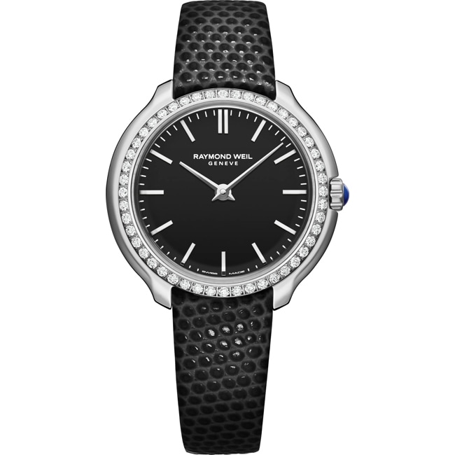 Raymond Weil Toccata Heritage Diamonds Schwarz 28mm - 5250-SCS-20001