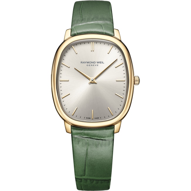 Raymond Weil Toccata Heritage Doré / Vert 36mm - 5280-PC-64001