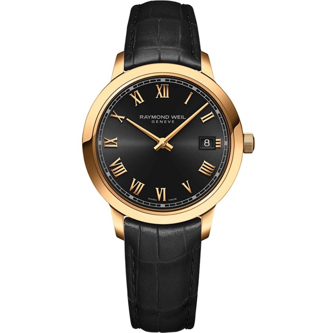 Raymond Weil Toccata Black / Gold Ø 34mm Raymond Weil Toccata Black / Gold Ø 34mm - 5385-PC-00208