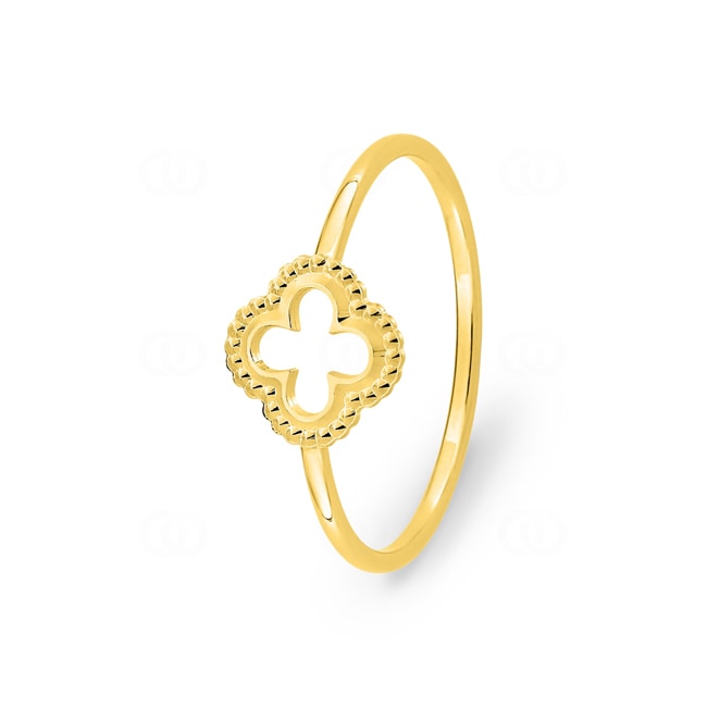 Ring 375/9 K Gelbgold Kleeblatt Ring 375/9 K Gelbgold Kleeblatt - 197413.00
