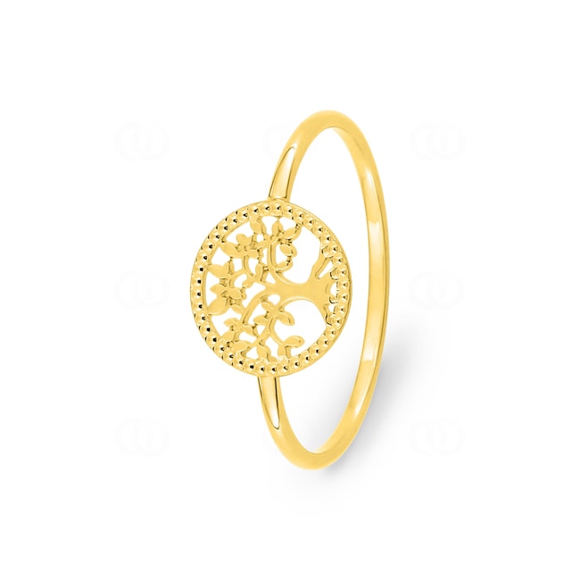 Bague or jaune 375/9 ct Arbre de vie - 197477.00