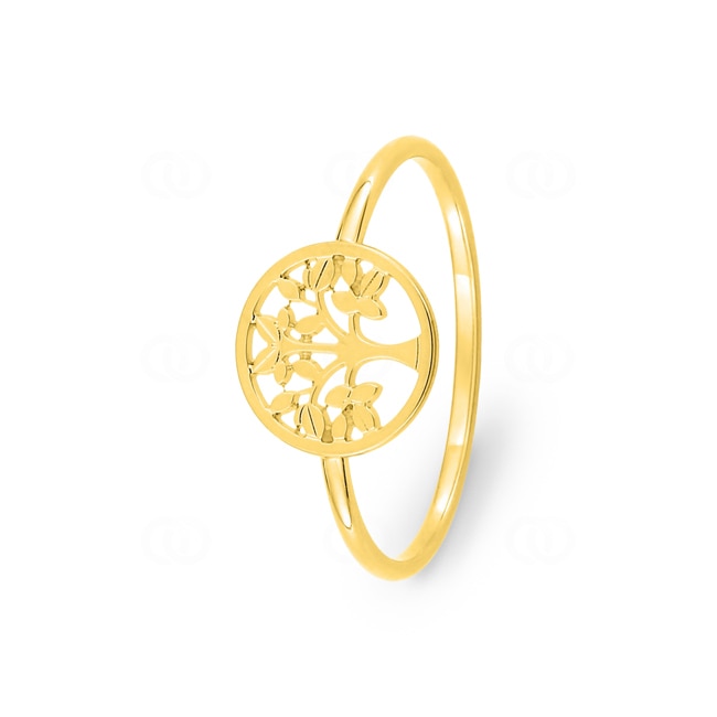Ring 375/9 K Gelbgold Lebensbaum - 197639.00