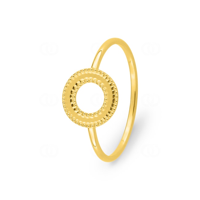 Ring 750/18 K Gelbgold Kreis - 1.7401.00