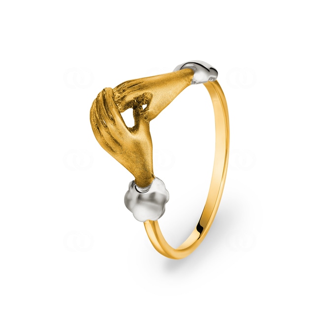 Bague or jaune 750/18 ct Ø 56 - 518031