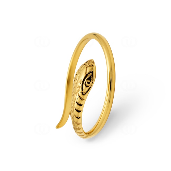 Ring 750/18 K Gelbgold Schlange - 11205